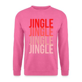Christmas Jingle Jingle - Unisex Sweatshirt - pink - Front