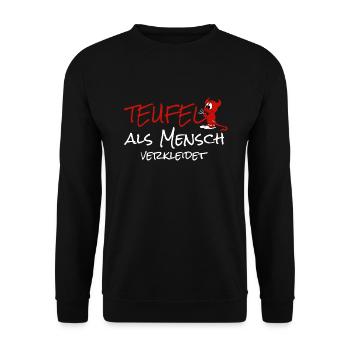 Déguisement Déguisement Carnaval Carnaval Halloween - Sweat-shirt Unisexe - noir - Devant - Alina (178cm) & Michal (187cm)