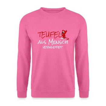 Devil Disguise Carnival Carnival Halloween - Unisex Sweatshirt - pink - Front
