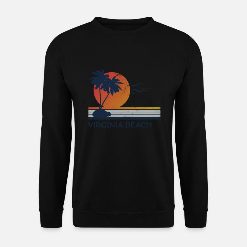 Virginia Beach - Unisex Pullover - Schwarz