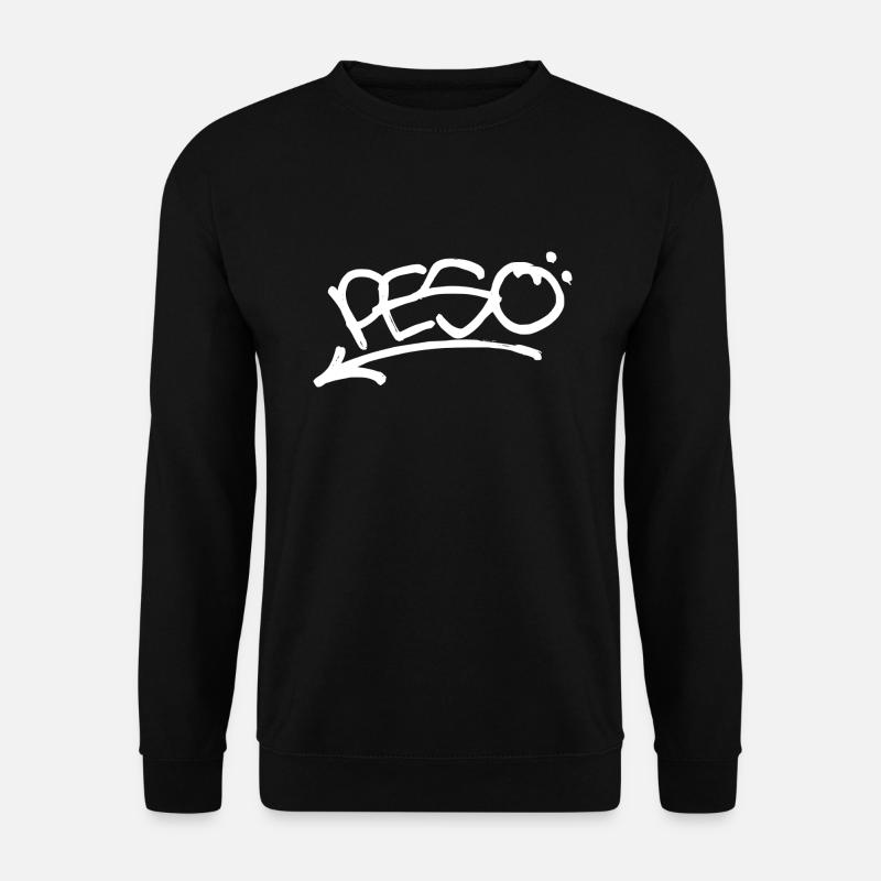 Graffiti Peso - Unisex Pullover - Schwarz