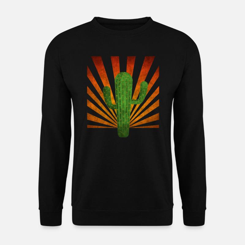Cactus - Sweat-shirt Unisexe - noir