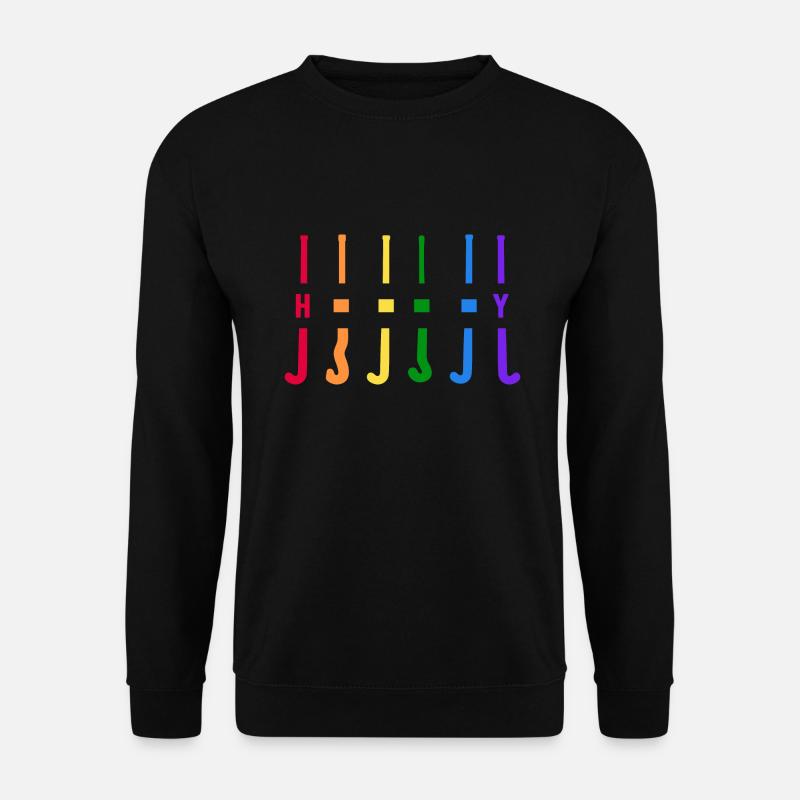 hockey feldhockey-geschenk hockeylegende - Unisex Pullover - Schwarz