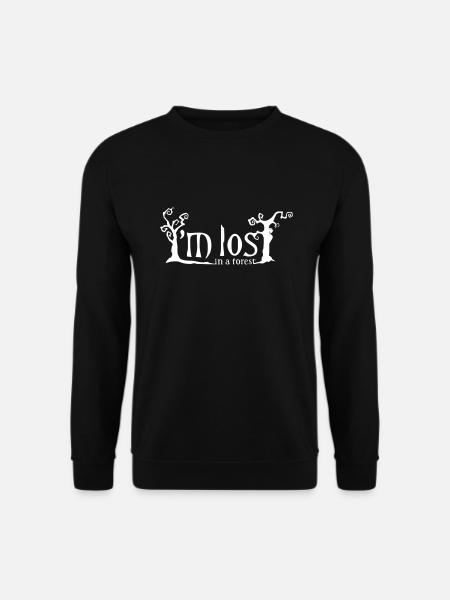 Forest inspired by Cure - Unisex Pullover - Schwarz