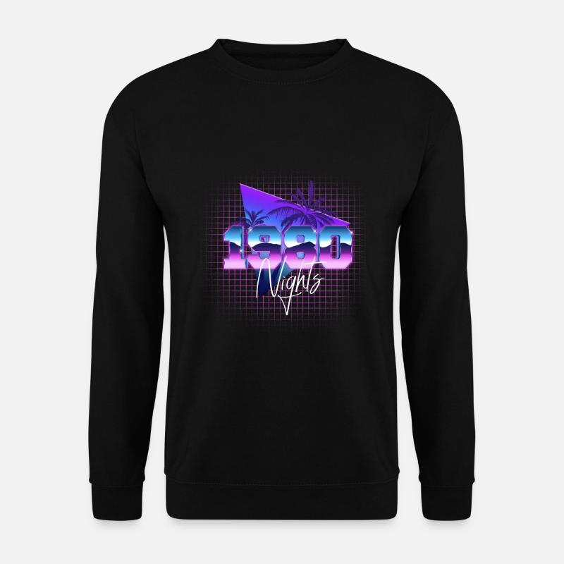 neon graphic - Unisex Pullover - Schwarz