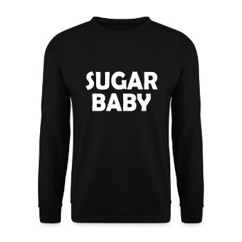Sugar baby - Sweat-shirt Unisexe - noir - Devant - Alina (178cm) & Michal (187cm)