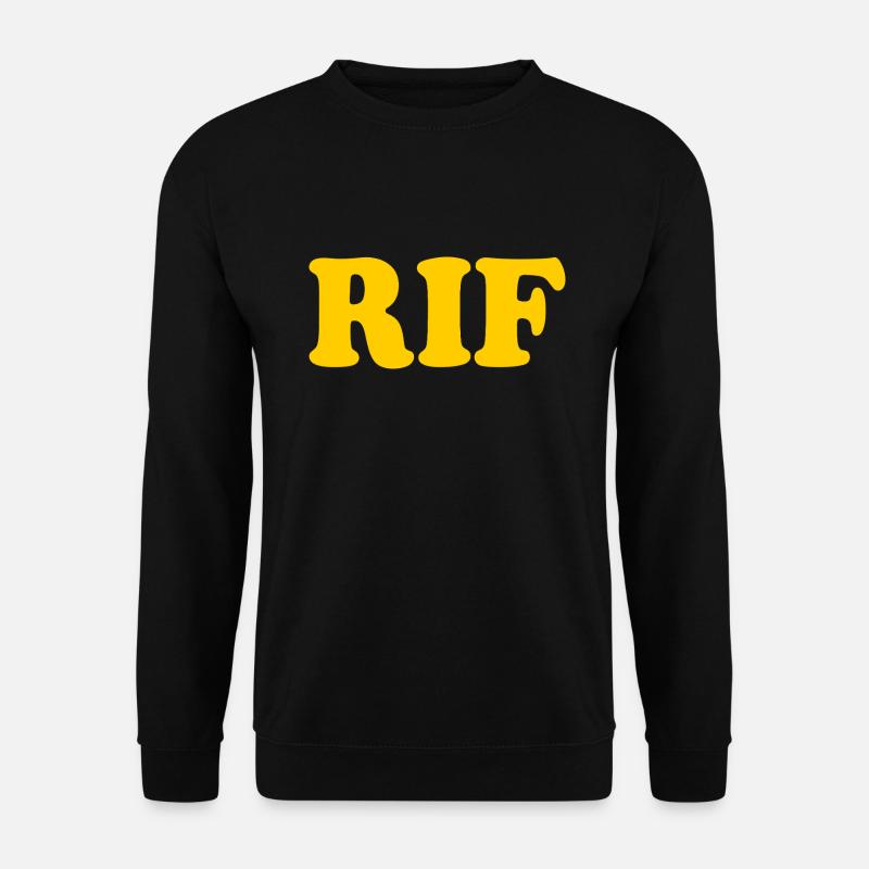 Rif - Unisex Pullover - Schwarz