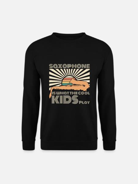 Saxophone Accessories - Unisex Sweatshirt - black