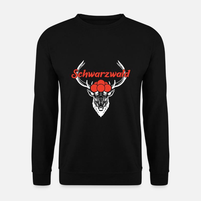 Schwarzwald Herz - Unisex Pullover - Schwarz