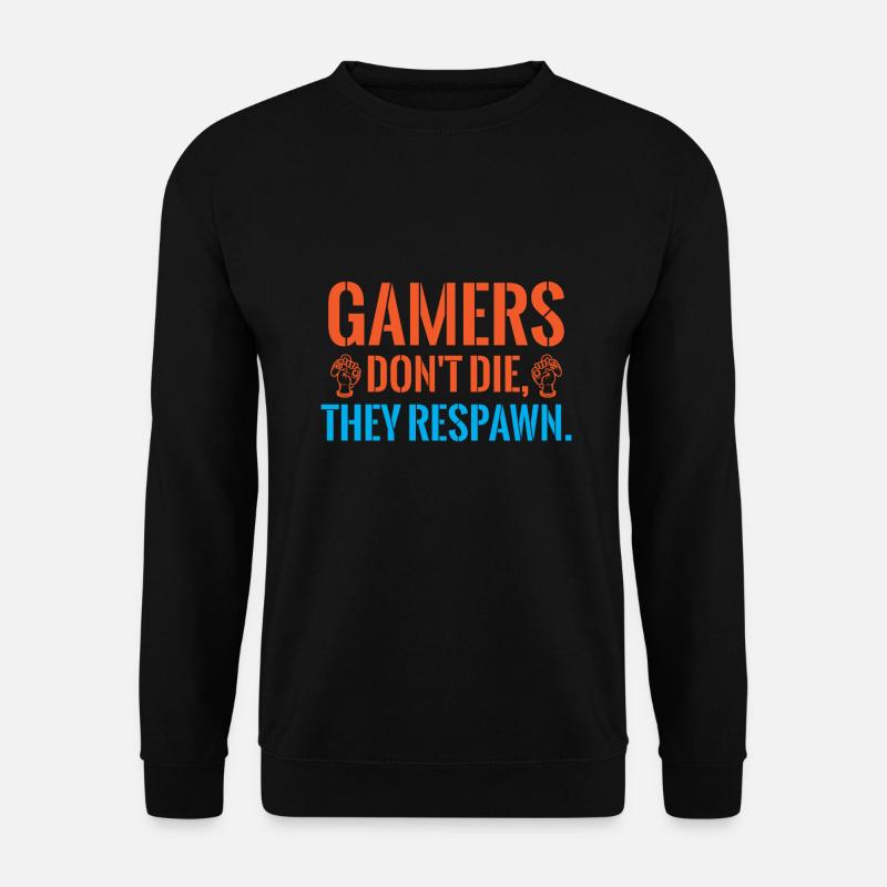 GAMER GAME LOVER GAME PARTY - Unisex Pullover - Schwarz