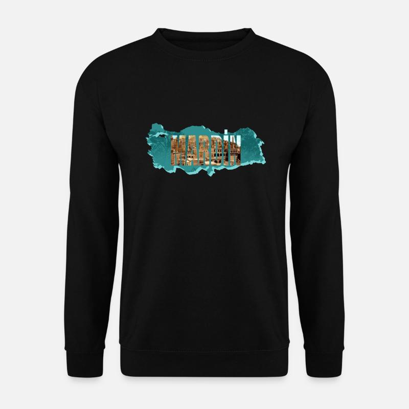 mardin panorama - Unisex Pullover - Schwarz