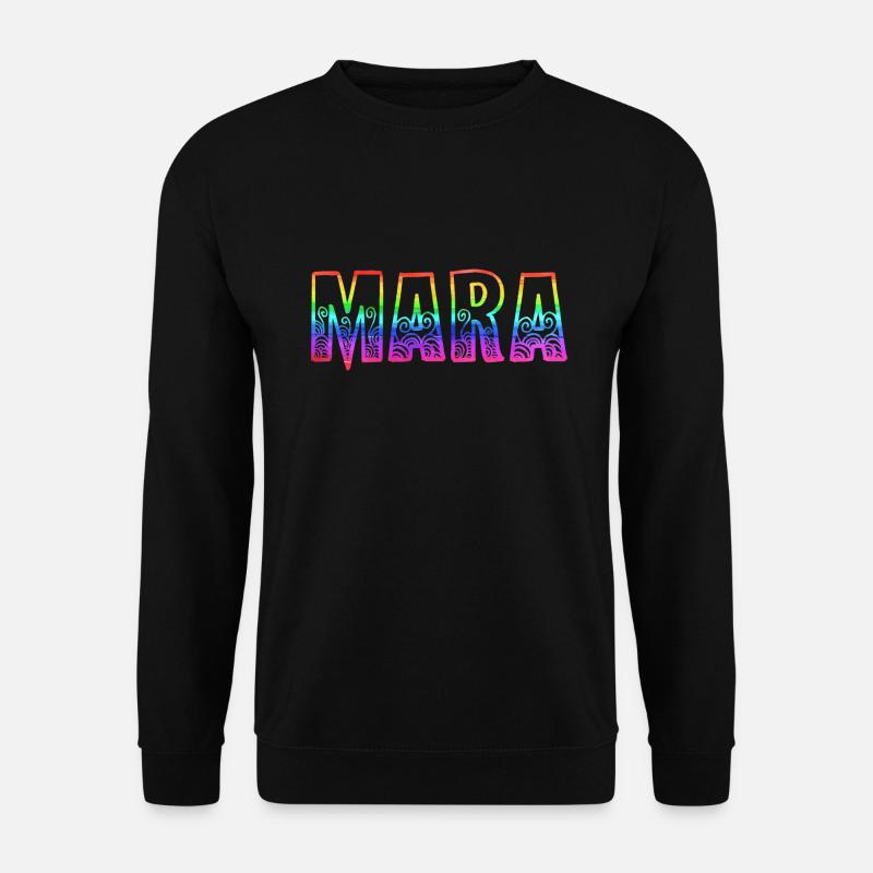 mara rs rainbow - Unisex Sweatshirt - black