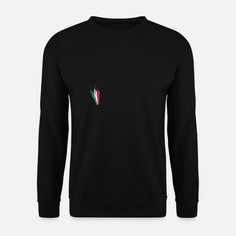 Italy Flag - Unisex Sweatshirt - black