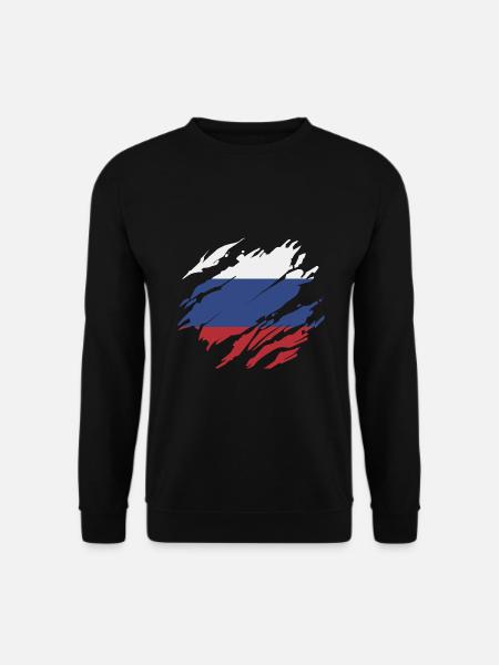 russe d’origine - Sweat-shirt Unisexe - noir