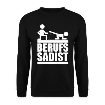 Physio Therapie Physiotherapeut - Unisex Pullover - Schwarz - Vorne - Alina (178cm) & Michal (187cm)