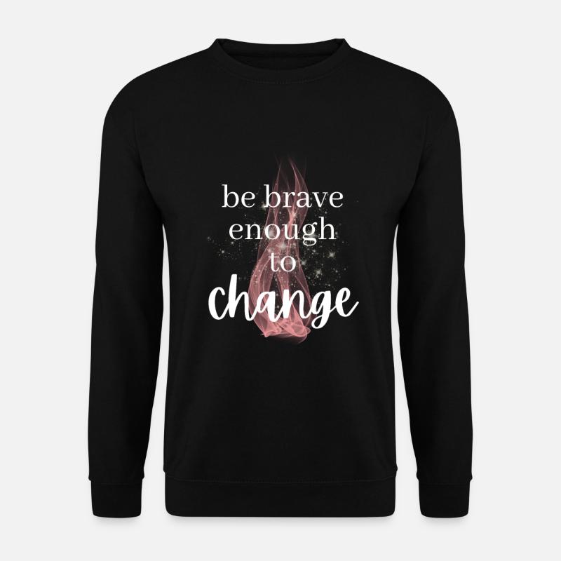POSITIVE ATTITUDE MINDSET Motivation - Unisex Sweatshirt - black