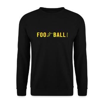 Football Portugal - Sweat-shirt Unisexe - noir - Devant - Alina (178cm) & Michal (187cm)