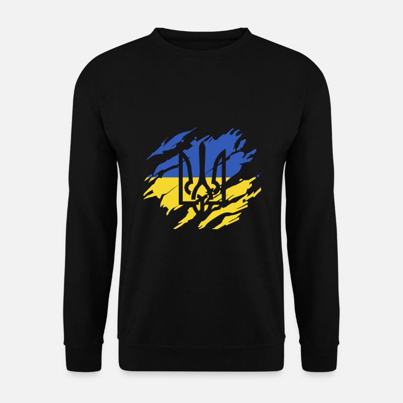 Ukraine Design - Unisex Pullover - Schwarz