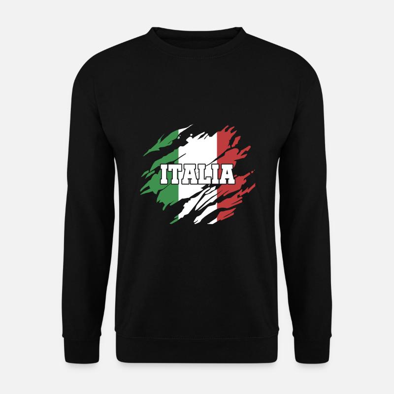 Italien Italia - Unisex Pullover - Schwarz