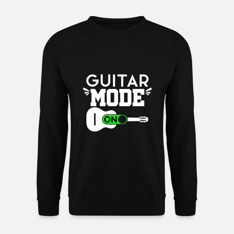 Gitarre lernen Modus - Unisex Pullover - Schwarz