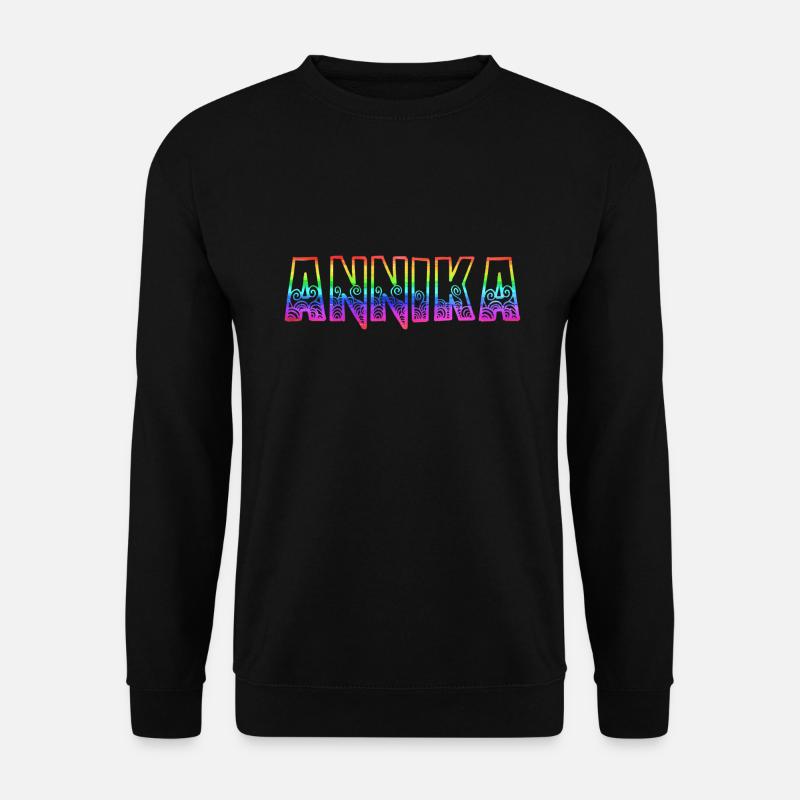 annika rs rainbow - Unisex Sweatshirt - black