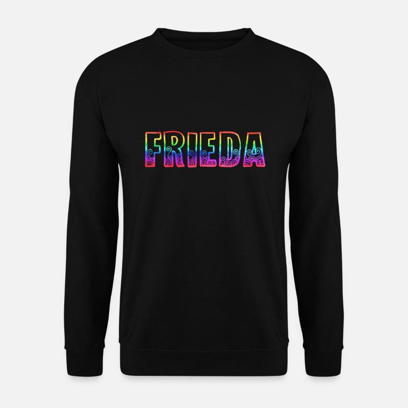 frieda rs regenbogen - Unisex Pullover - Schwarz