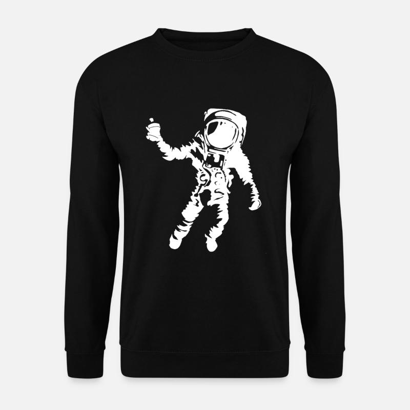 Graffiti Astronaut - Unisex Sweatshirt - black