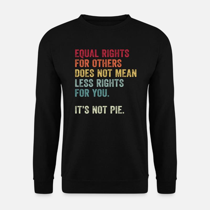 Equal Rights - Unisex Sweatshirt - black