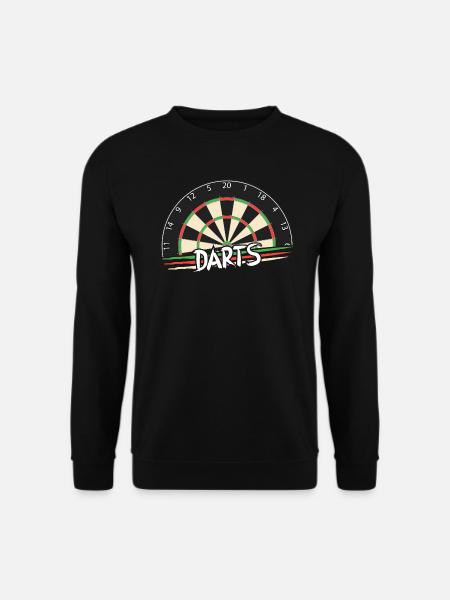 Fléchettes - Sweat-shirt Unisexe - noir