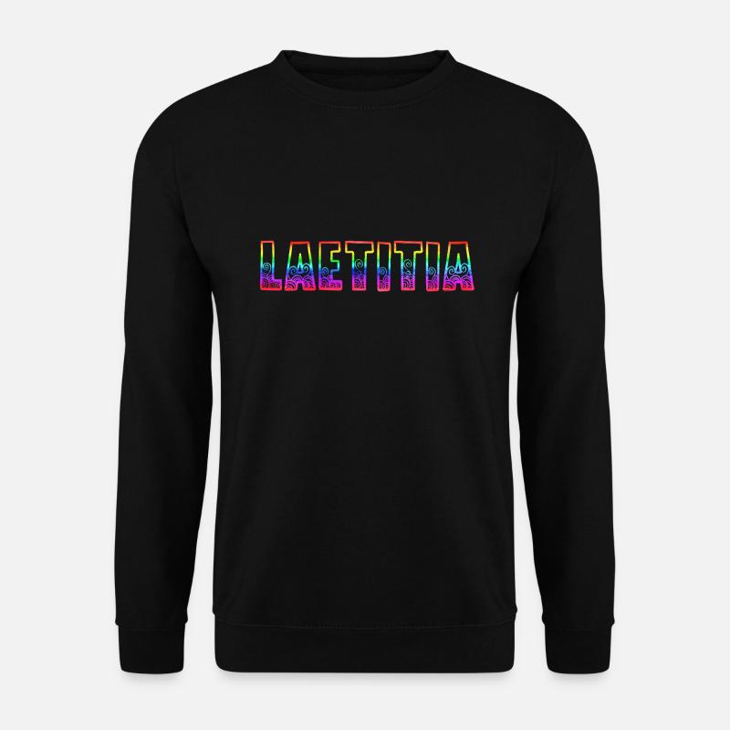 laetitia rs rainbow - Unisex Sweatshirt - black