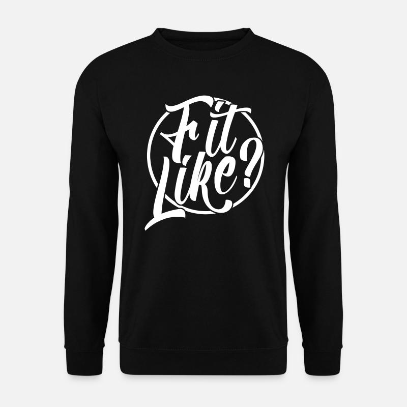 Fit comme? Dialecte dorique - Sweat-shirt Unisexe - noir