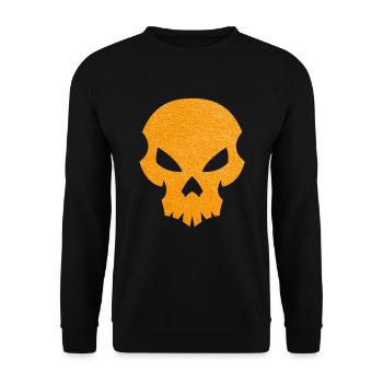 Tête de mort - Sweat-shirt Unisexe - noir - Devant - Alina (178cm) & Michal (187cm)