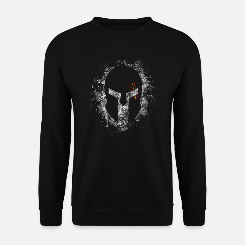 Spartanisches Spanien. Gladiator Englisch - Unisex Pullover - Schwarz