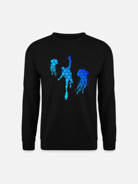 Scuba Tauchen Scuba Diver Free Dive Scuba Taucher - Unisex Pullover - Schwarz