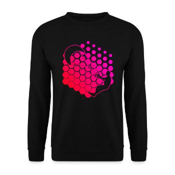 Kitesurf Kitesurf Kitesurfer Hommes Kitesurf - Sweat-shirt Unisexe - noir - Devant - Alina (178cm) & Michal (187cm)
