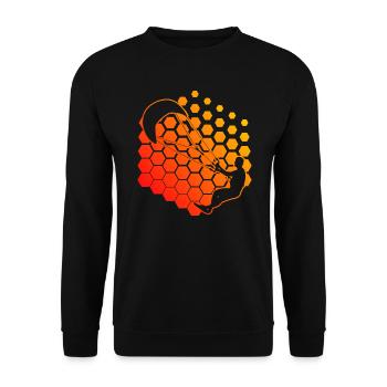 Kitesurfing Kite Kite Women Kitesurfing Kitesurfer - Unisex Sweatshirt - black - Front - Alina (178cm) & Michal (187cm)
