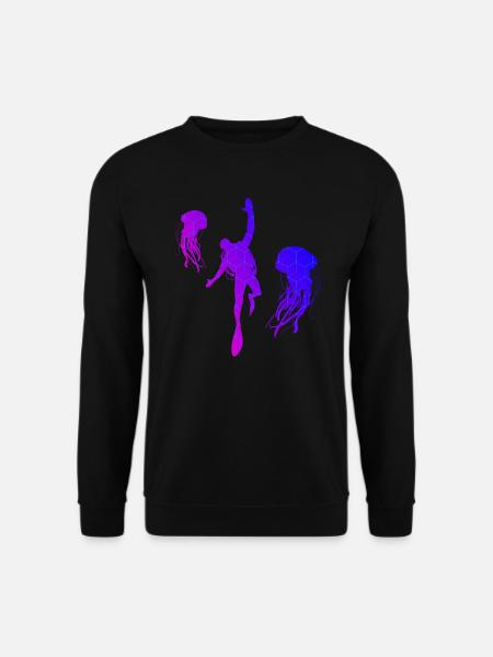 Scuba Divers Scuba Diving Ladies Scuba Diver - Unisex Sweatshirt - black