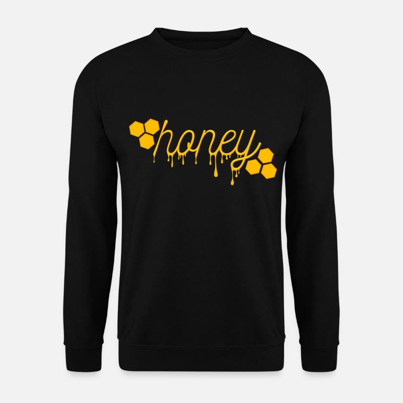 Honey Shirt ● Flowing Honey ● Gift - Unisex Sweatshirt - black