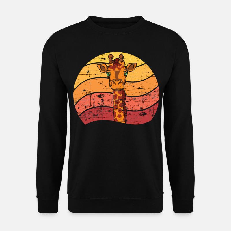giraffe - Unisex Sweatshirt - black