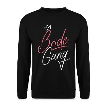 Enterrement de vie de garçon - jga Wedding Gift - Sweat-shirt Unisexe - noir - Devant - Alina (178cm) & Michal (187cm)