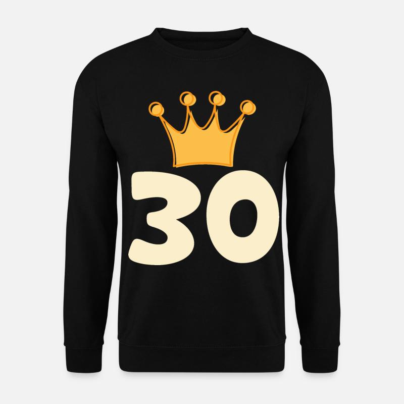 30 ans - Sweat-shirt Unisexe - noir