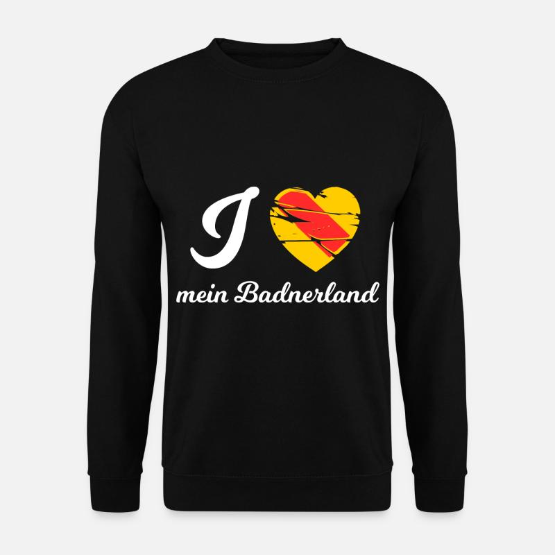 Ich liebe das Badnerland - Unisex Pullover - Schwarz