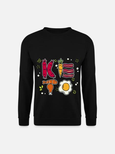 Keto Diet - Unisex Sweatshirt - black