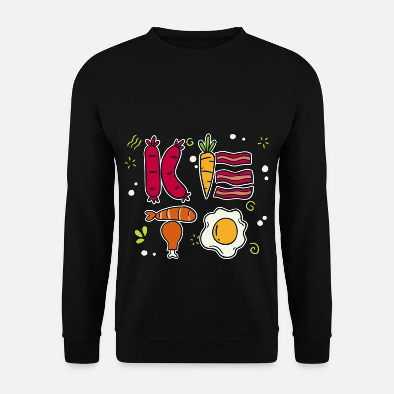 Keto Diet - Sweat-shirt Unisexe - noir