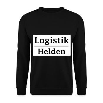 Les meilleurs logisticiens - Sweat-shirt Unisexe - noir - Devant - Alina (178cm) & Michal (187cm)