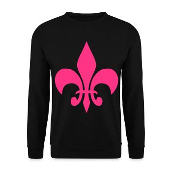 lilie - Unisex Pullover - Schwarz - Vorne - Alina (178cm) & Michal (187cm)