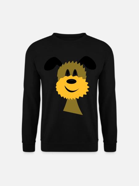 chien - Sweat-shirt Unisexe - noir
