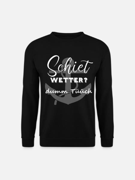 Hamburg - Unisex Pullover - Schwarz