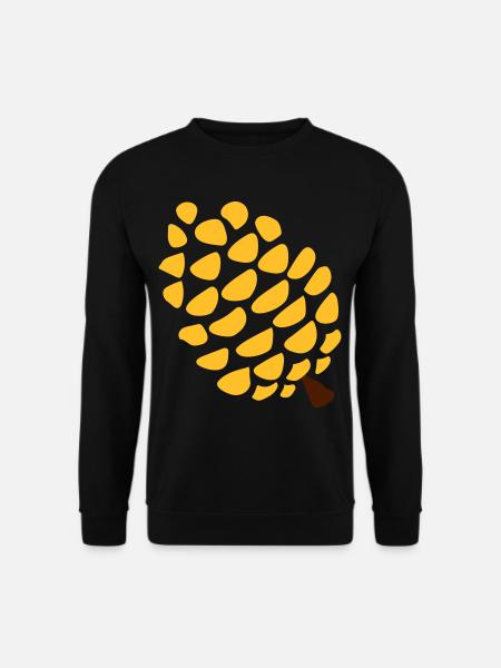 Pine cone pineal gland yoga - Unisex Sweatshirt - black