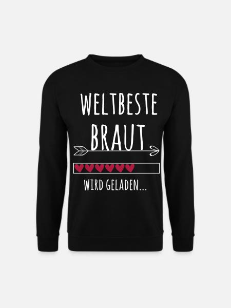 Zukünftige Braut Hochzeit Junggesellenabschied - Unisex Pullover - Schwarz